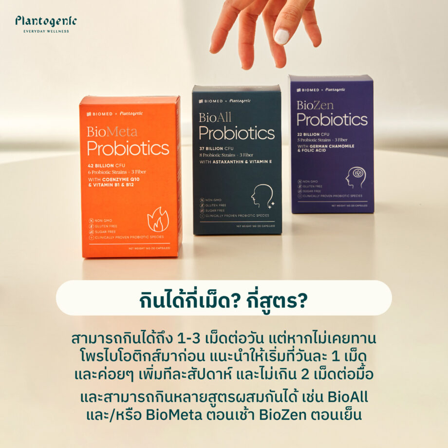 BioMeta (Plantogenic x Biomed) แคปซูลโพรไบโอติกส์ ปรับระบบเผาผลาญ - Image 10