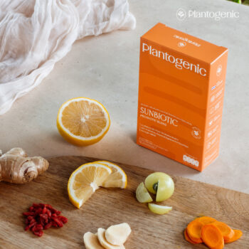 Sunbiotic โพรไบโอติก พรีไบโอติก เอนไซม์ผลไม้ และสมุนไพร