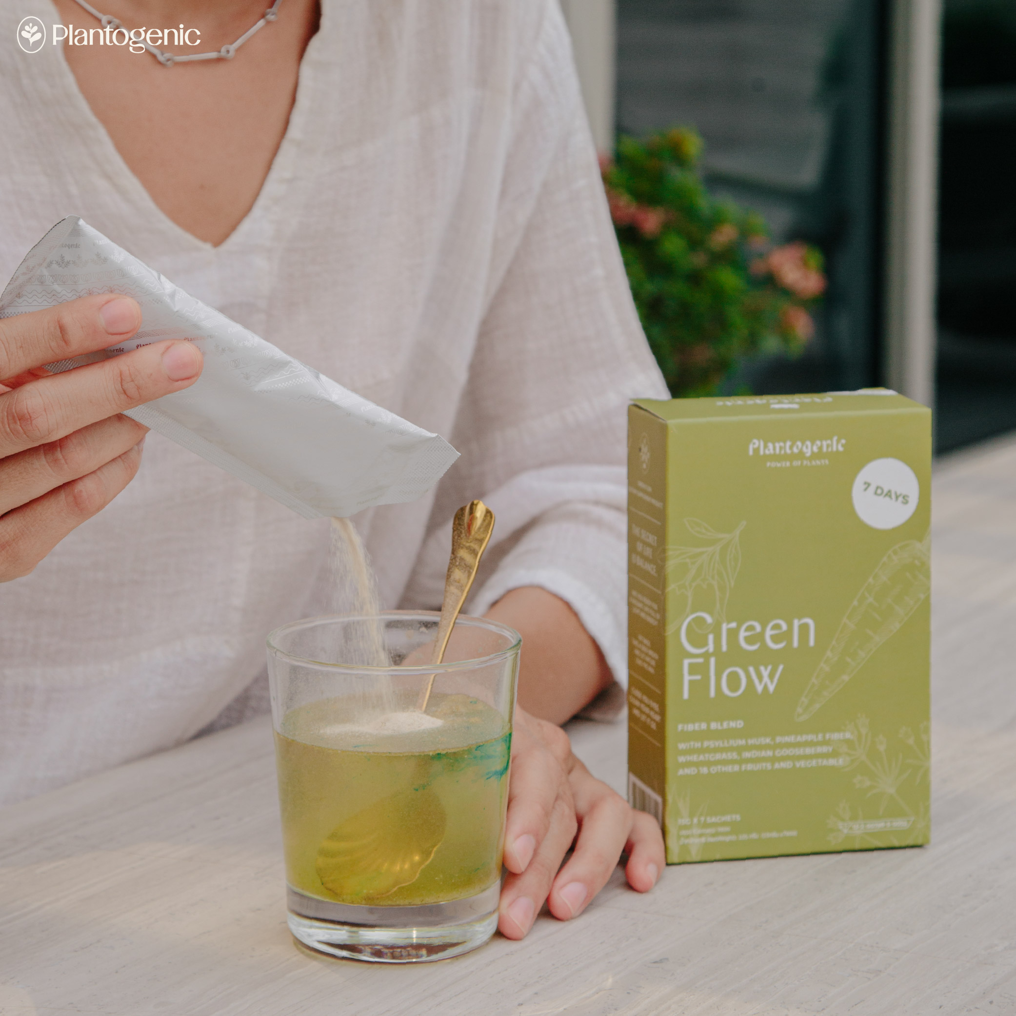 Green Flow Plant Fiber ไฟเบอร์และผงผักผลไม้รวม 19 ชนิด - Image 5