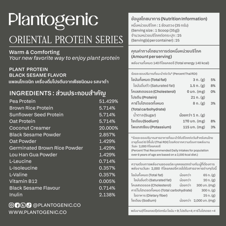 แพคคู่ Oriental Series Plant Protein Set - Image 5