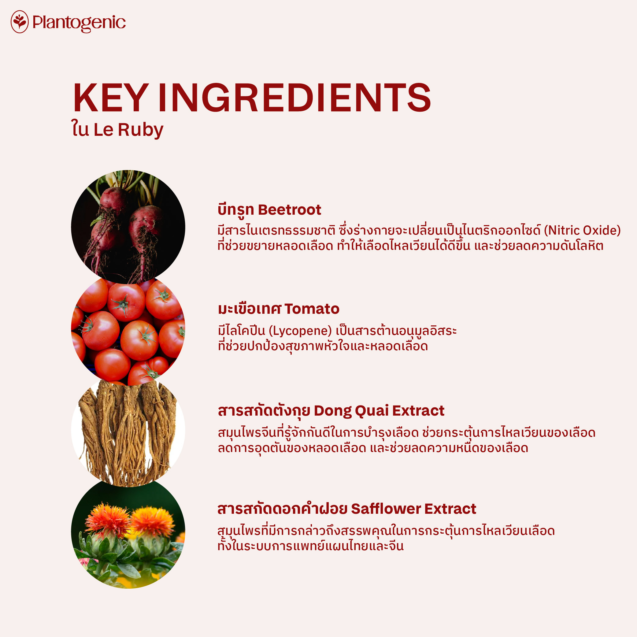 Le Ruby ผงผักผลไม้สีแดงรวม 13 ชนิด - Image 3