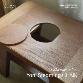 Yoni Steam Chair เก้าอี้ไม้สำหรับอบโยนี